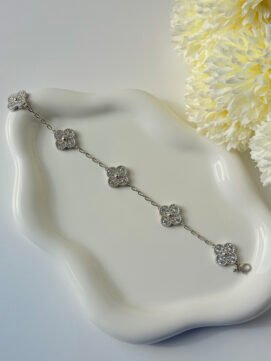 Silver Diamond Bracelet